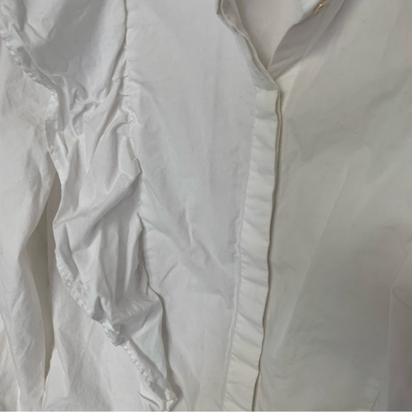 Wilfred White Panthere Ruffled Blouse XS - Picture 8 of 12